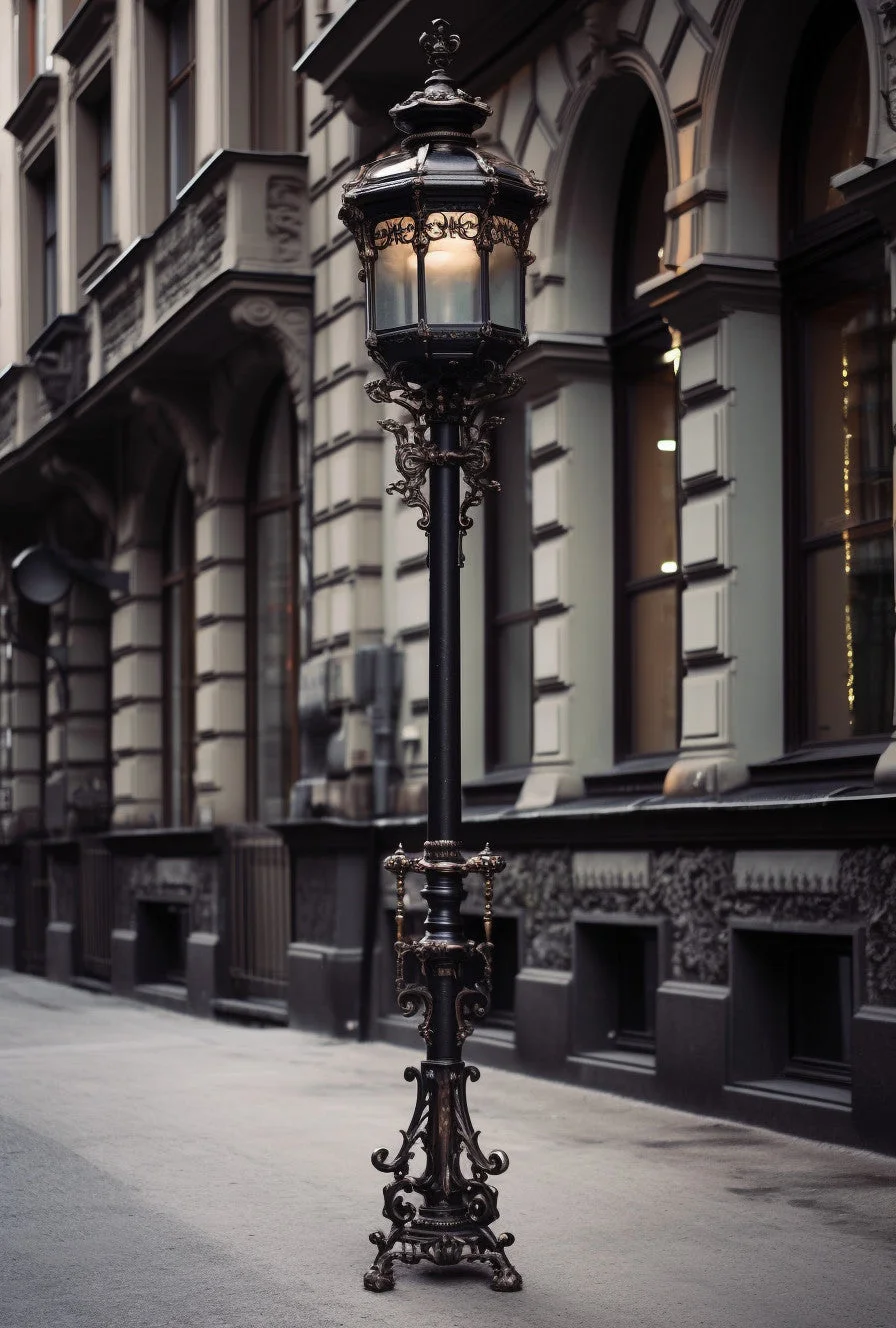 "Bratosław" - Latarnia na wymiar. Gotyk. Kowalstwo artystyczne.