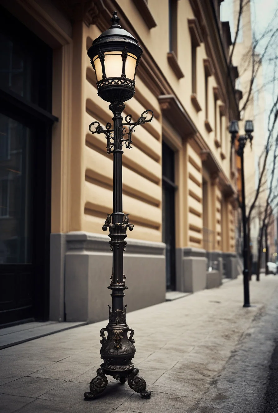 "Bratosz" - Latarnia na wymiar. Gotyk. Kowalstwo artystyczne.