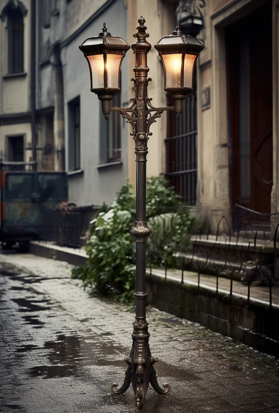 "Braturad" - Latarnia na wymiar. Gotycka. Kowalstwo artystyczne.