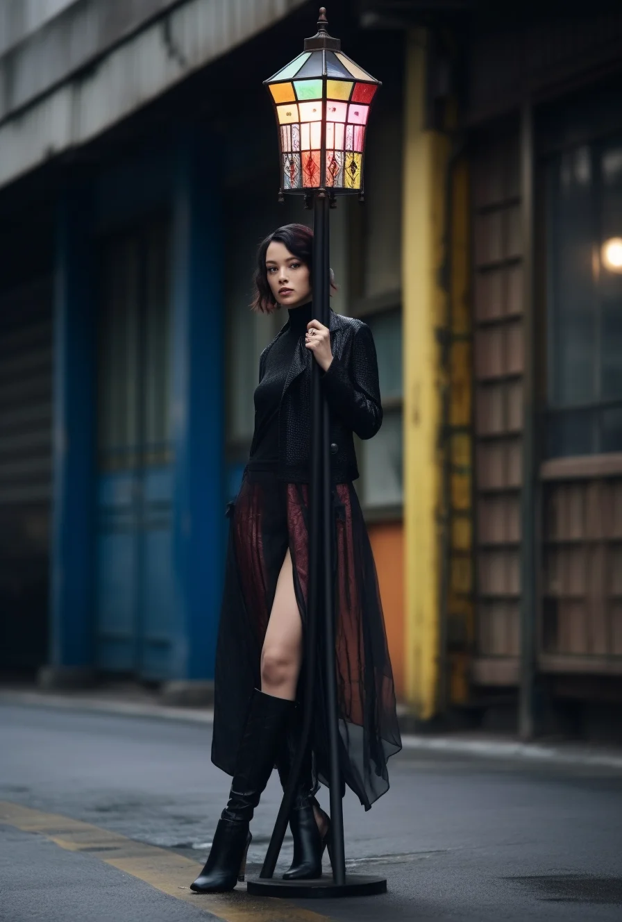 "Cieszymir" - Latarnia z witrażem na wymiar. Kowalstwo artystyczne.