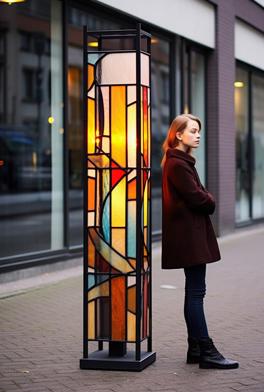 "Czębor" - Latarnia uliczna tworzona na wymiar. Kowalstwo artystyczne.