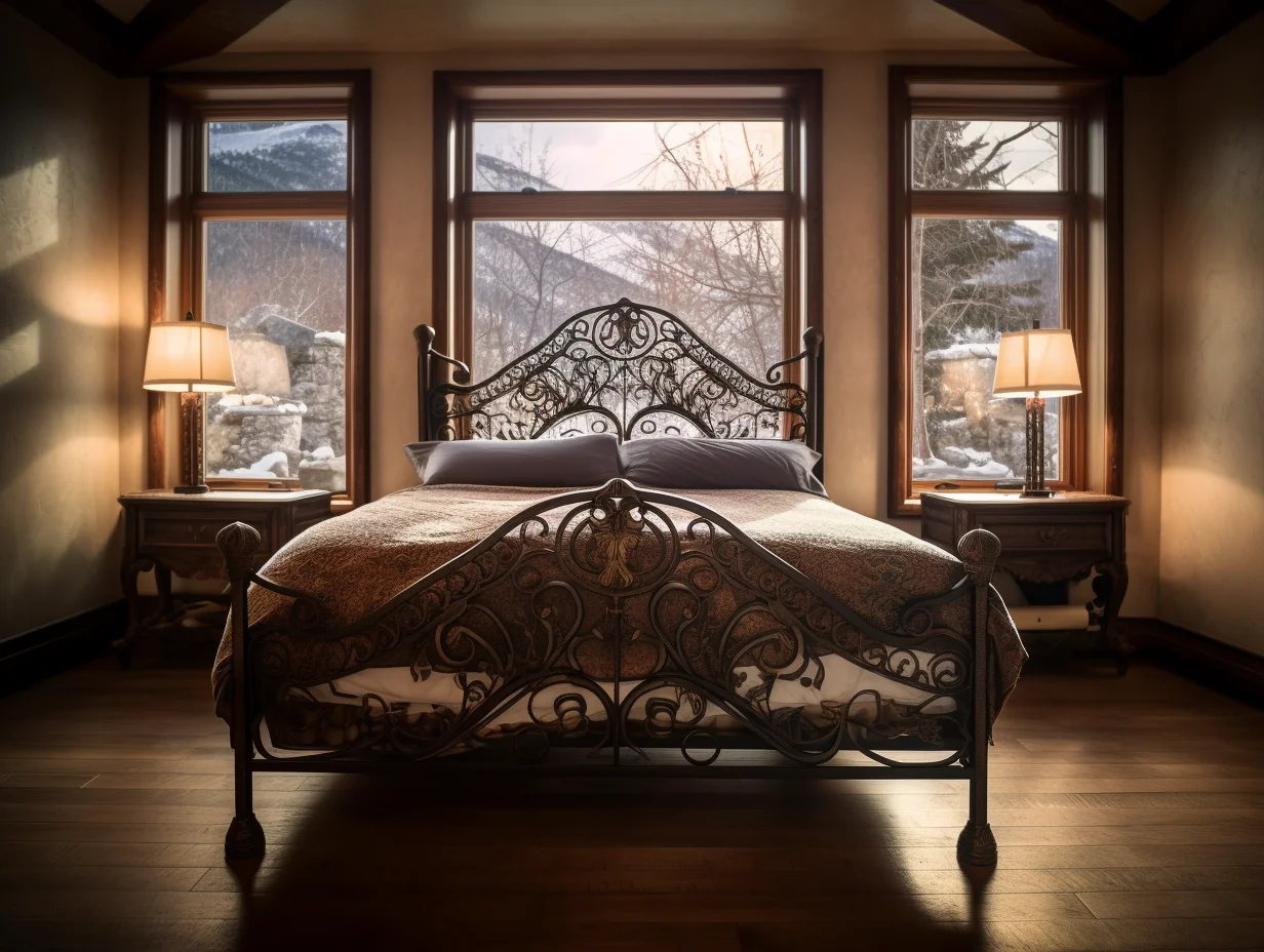 "Damroka" - ekskluzywne łóżko metalowe