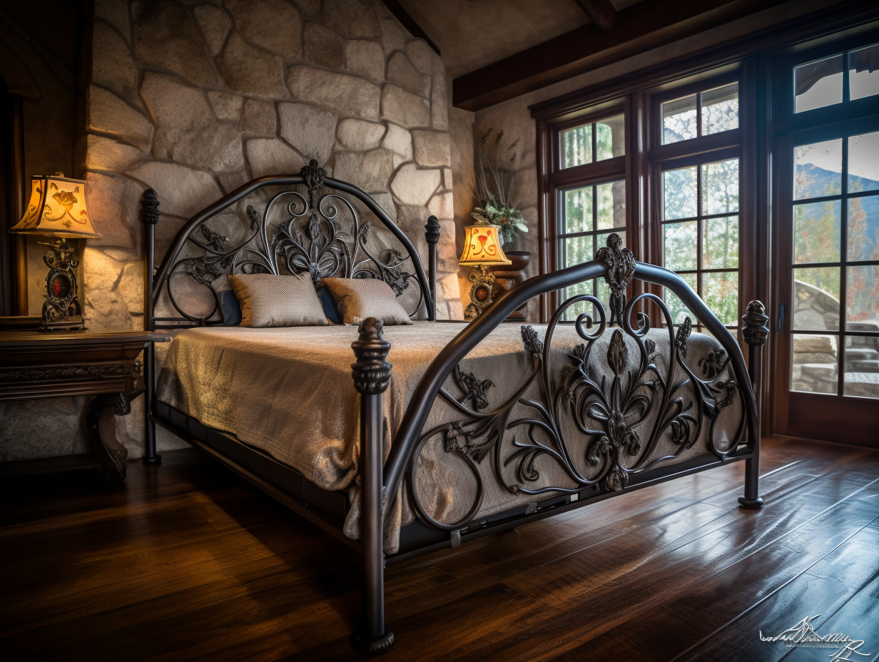 "Dobrosułka" - luksusowe łóżko stalowe.