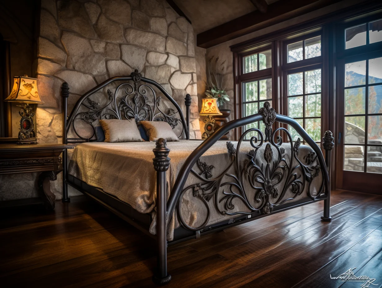 "Dobrosułka" - luksusowe łóżko stalowe.