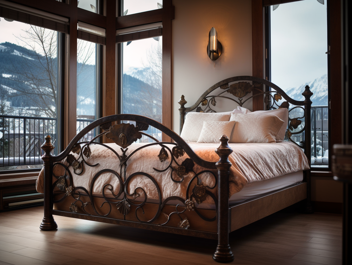 "Drogomira" - ekskluzywne łóżko stalowe.