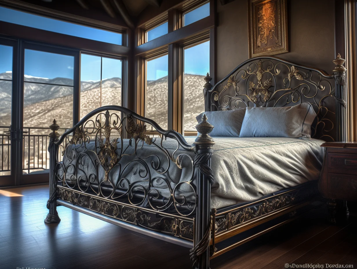 "Drogosława" - ekskluzywne łóżko metalowe