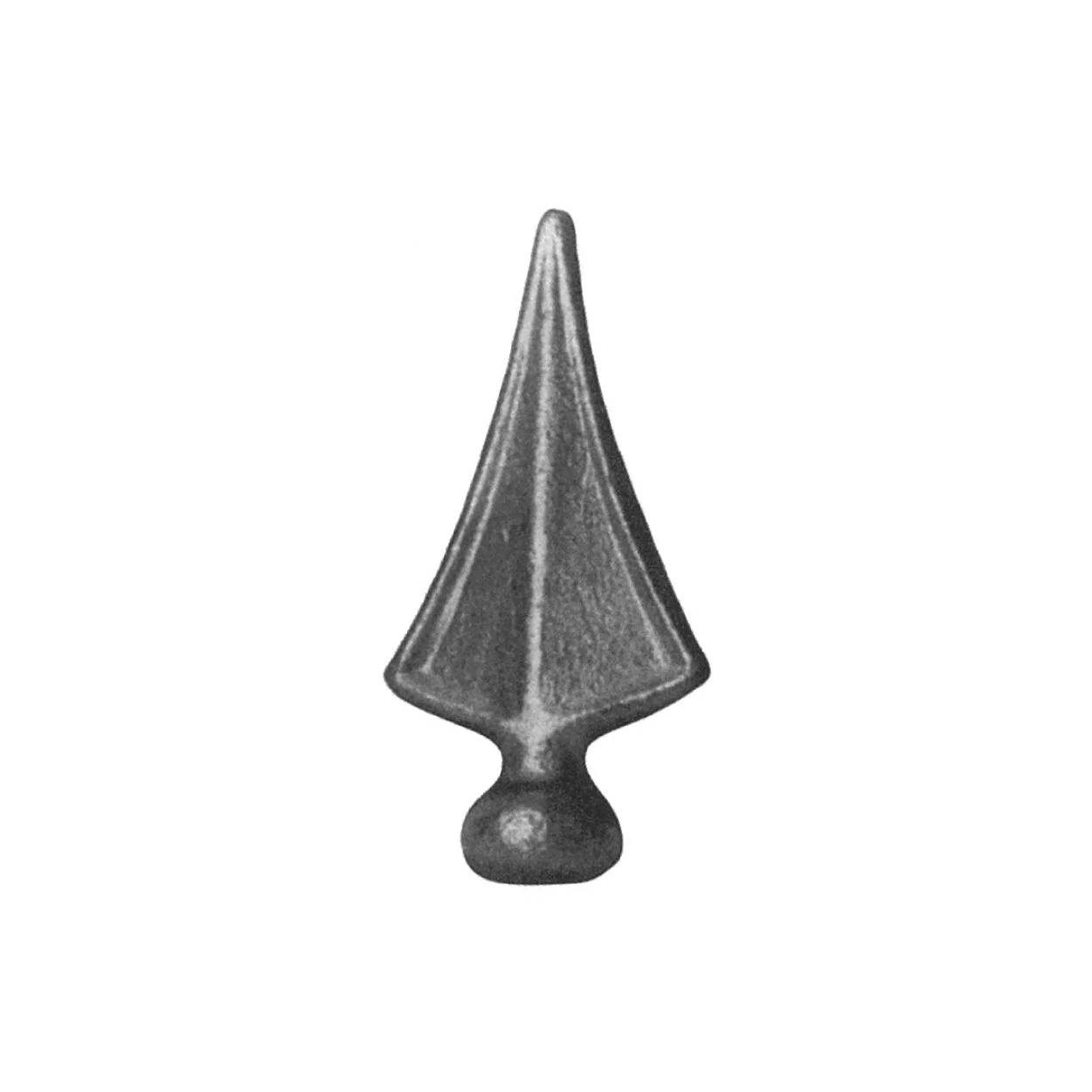 Element kuty grot / szpic ozdobny 110x55 25mm do bramy lub ogrodzenia