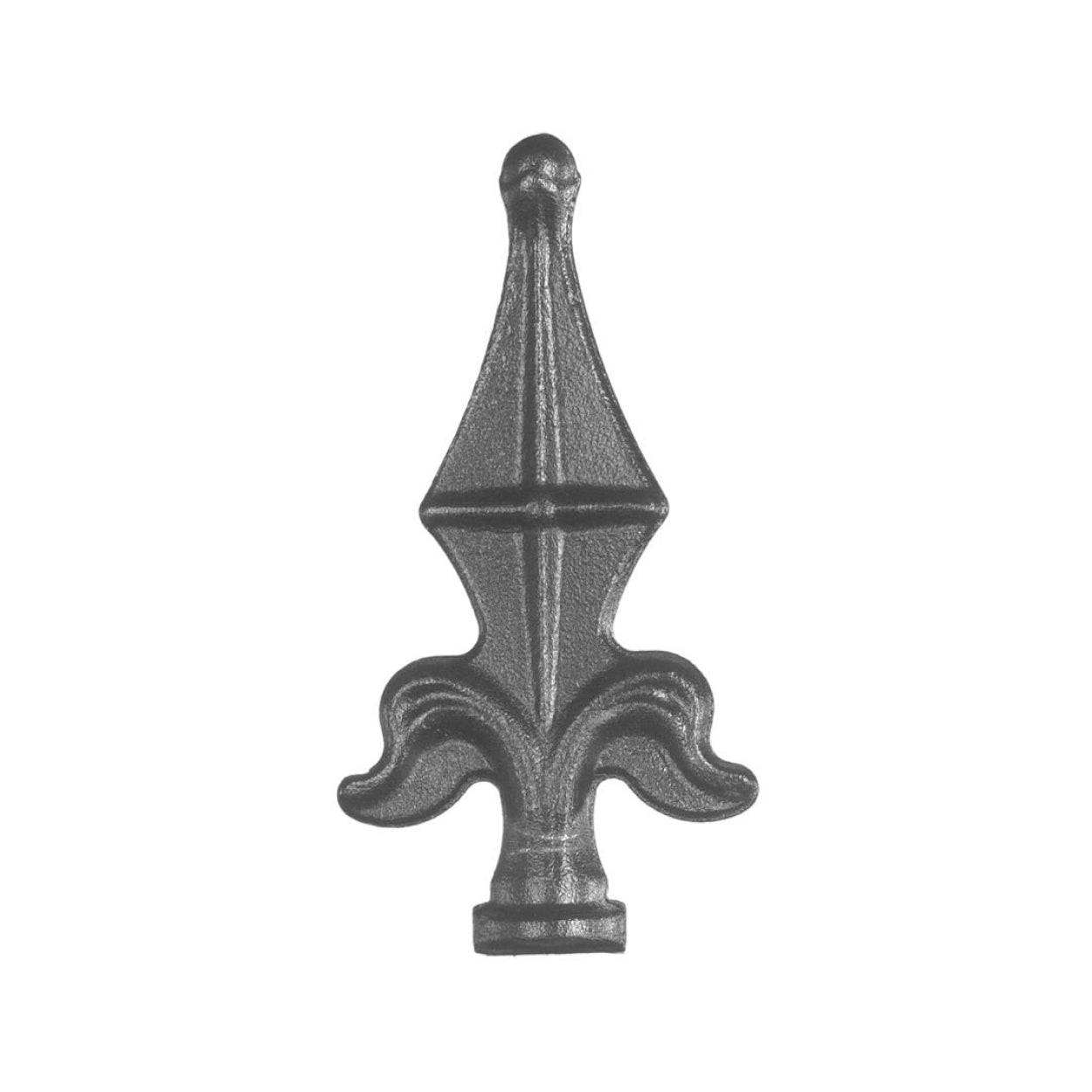 Element kuty grot / szpic ozdobny 115x58 20mm do bramy lub ogrodzenia