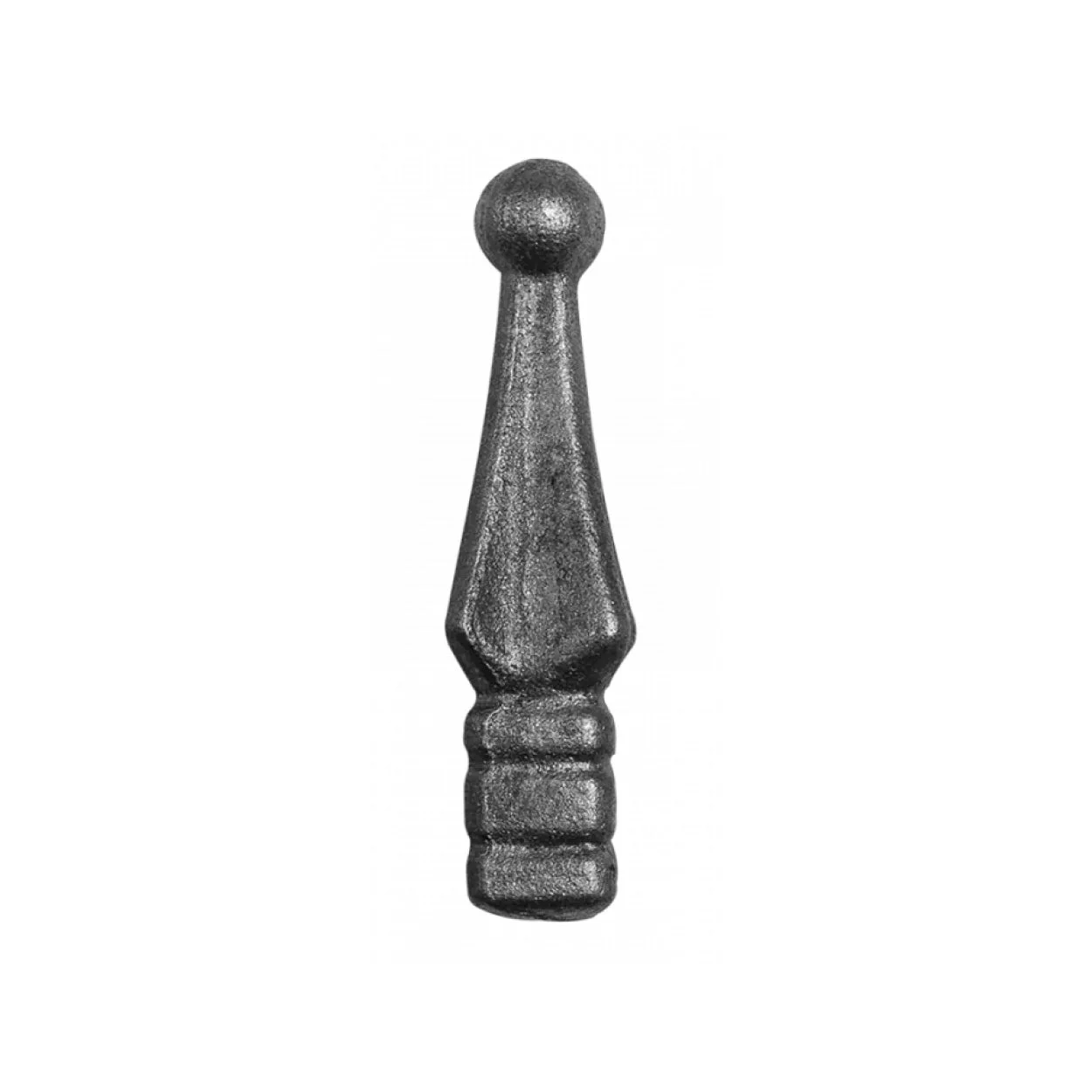 Element kuty grot / szpic ozdobny 82x20 15x15 do bramy lub ogrodzenia