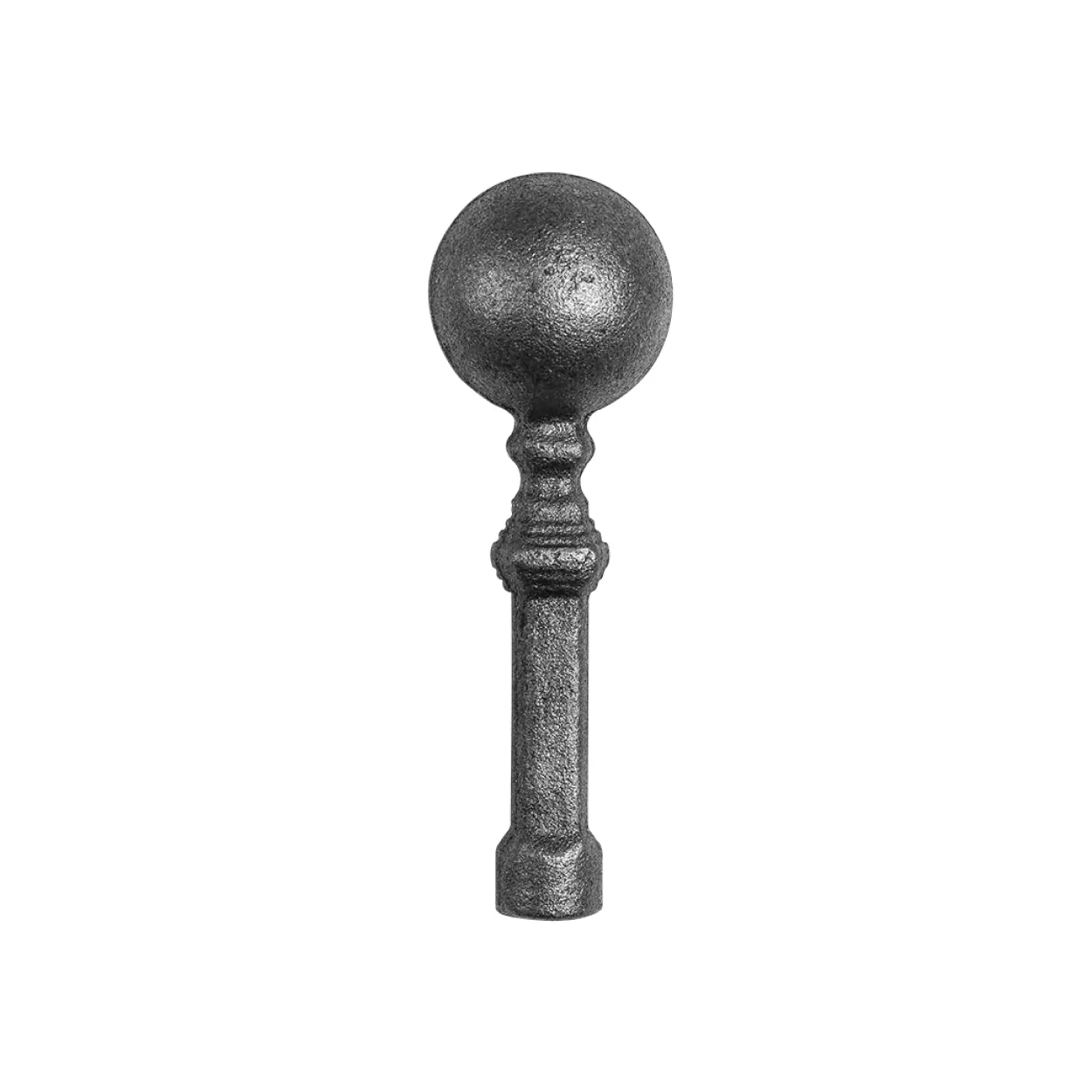 Element kuty grot / szpic ozdobny 125x40 fi18 do bramy lub ogrodzenia