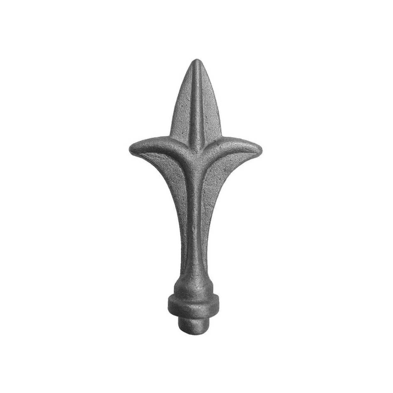 Element kuty grot / szpic ozdobny 130x53 13mm do bramy lub ogrodzenia