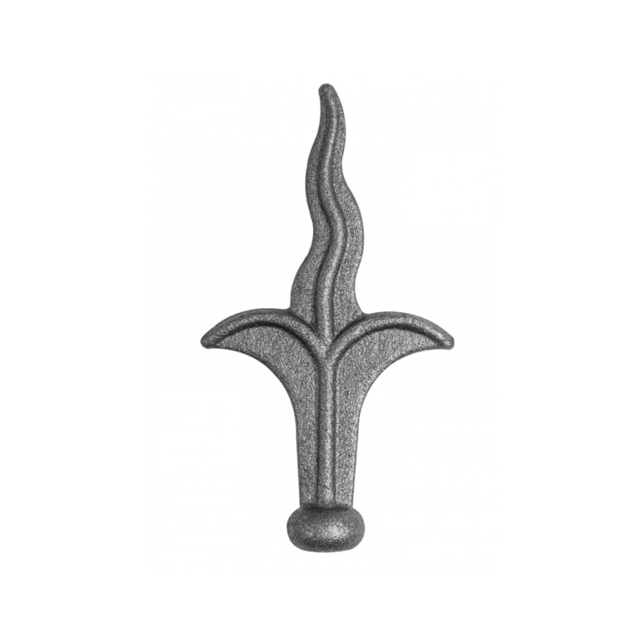 Element kuty grot / szpic ozdobny 130x70 20mm do bramy lub ogrodzenia