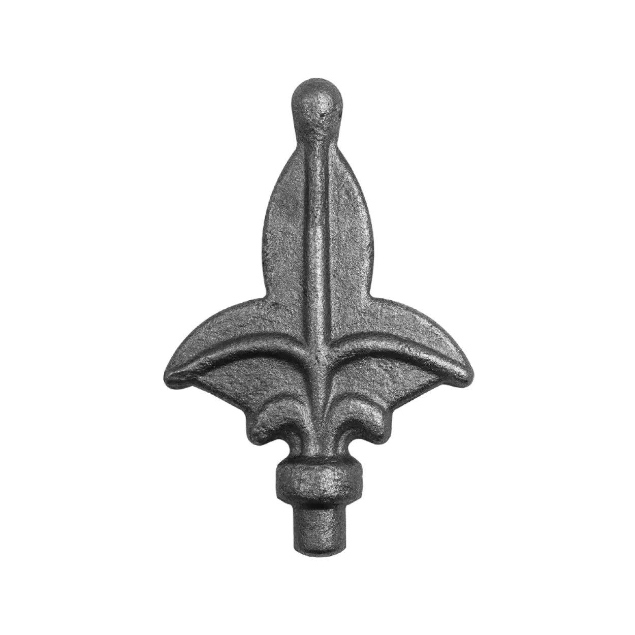 Element kuty grot / szpic ozdobny 132x85 fi16 do bram i ogrodzeń