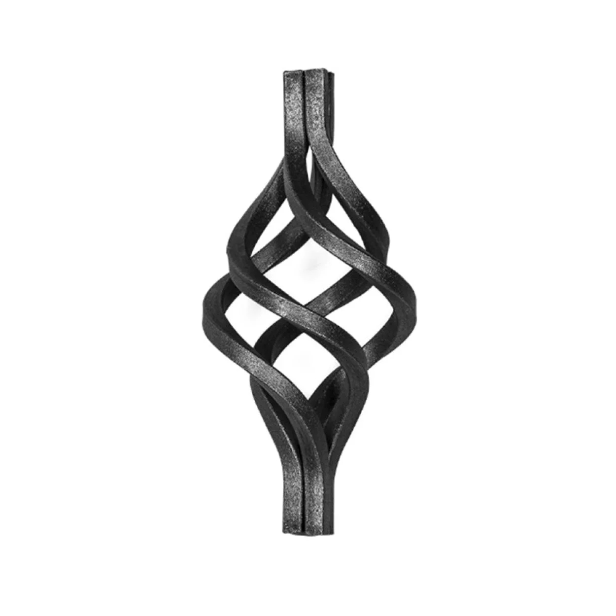 Element kuty koszyk / cebulka 130x65 14x14 do bram, ogrodzeń, balustrad