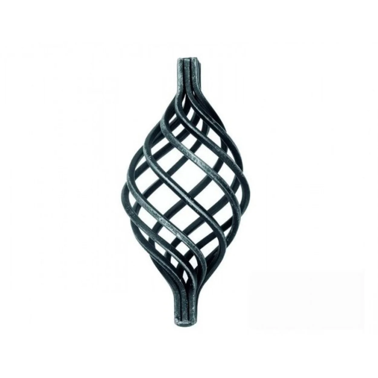 Element kuty koszyk / cebulka 150x75 15x15 ozdobny do bram, ogrodzeń, balustrad