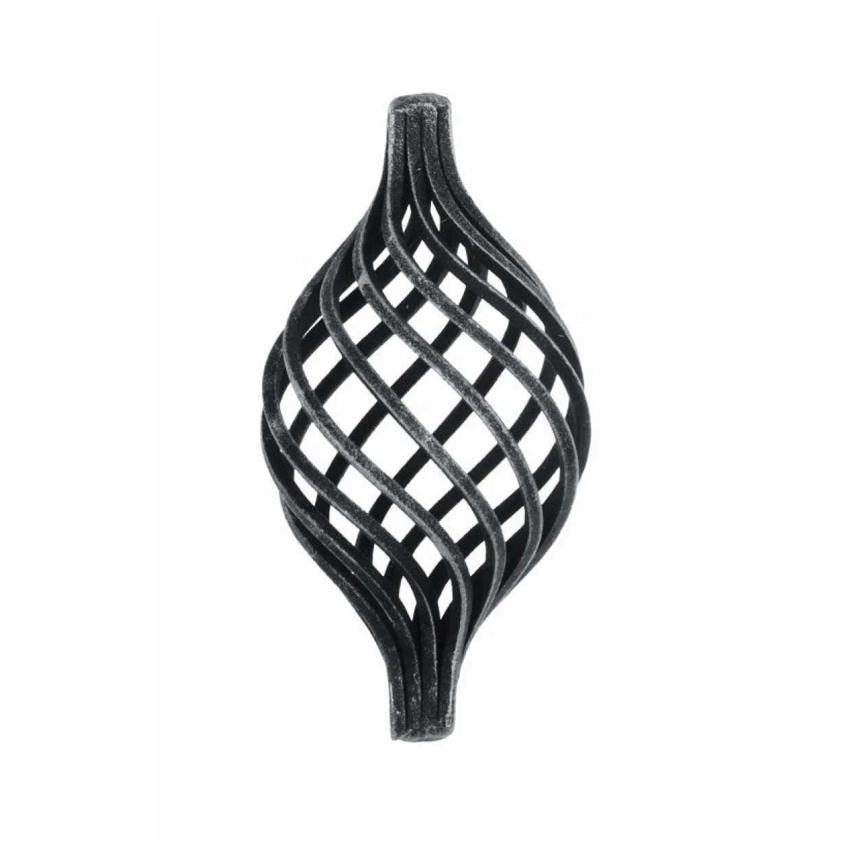 Element kuty koszyk / cebulka 160x85 16x16 ozdobny do bram, ogrodzeń, balustrad