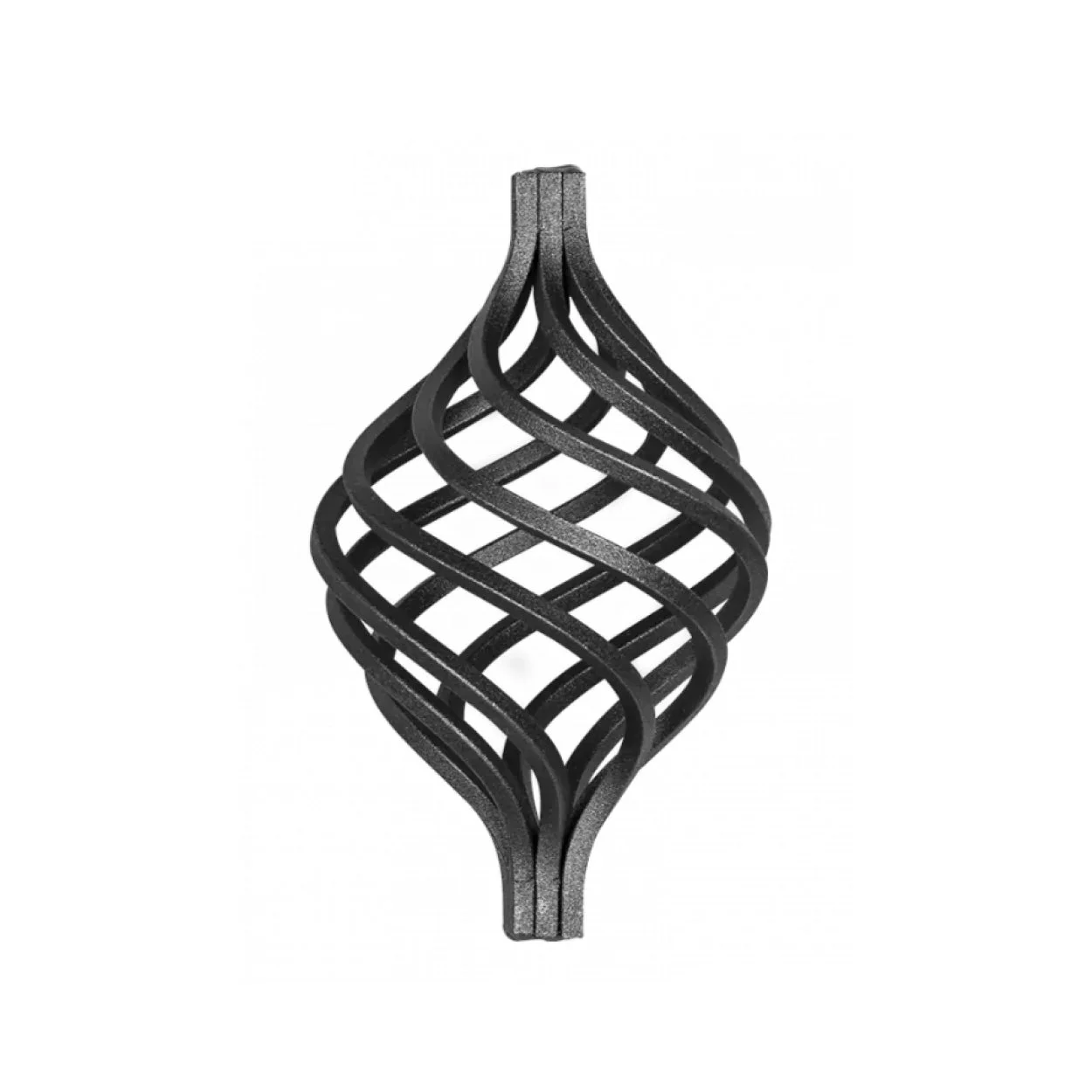 Element kuty koszyk / cebulka 190x120 18x18 ozdobny do bram, ogrodzeń, balustrad