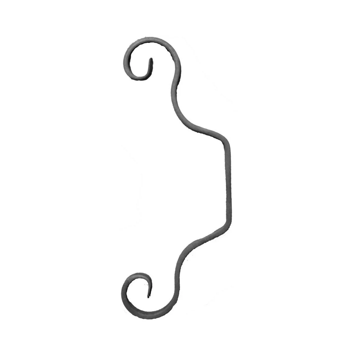 Element kuty ozdobny E 335x130 12x6 styl hiszpański do bramy ogrodzenia balustrady