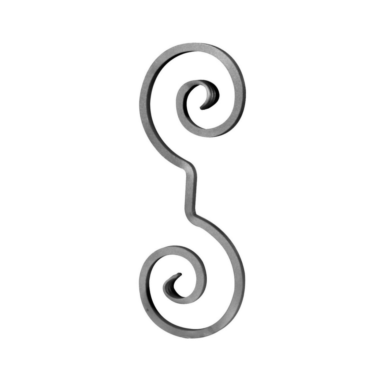 Element kuty ozdobny E 360x120 12x6 styl hiszpański do bramy ogrodzenia balustrady