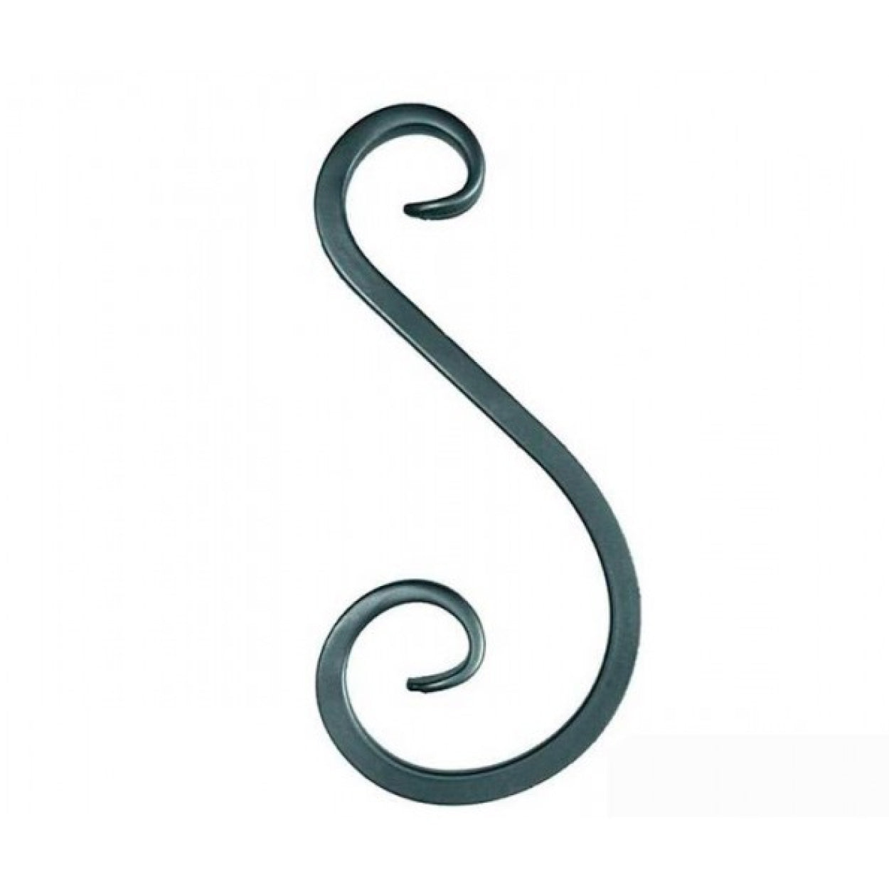 Element kuty, ozdobny S 290x120 12x12 (eska) ze stali