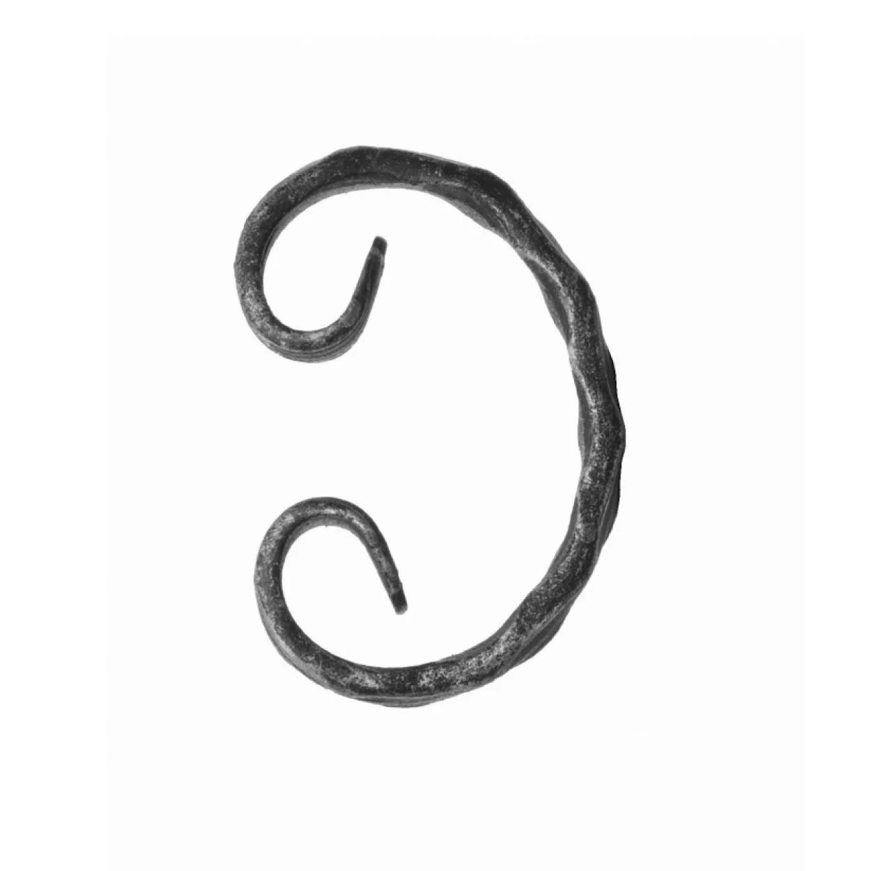 Element kuty, ozdobny, skrętny C 160x80 12x6 fakturowany