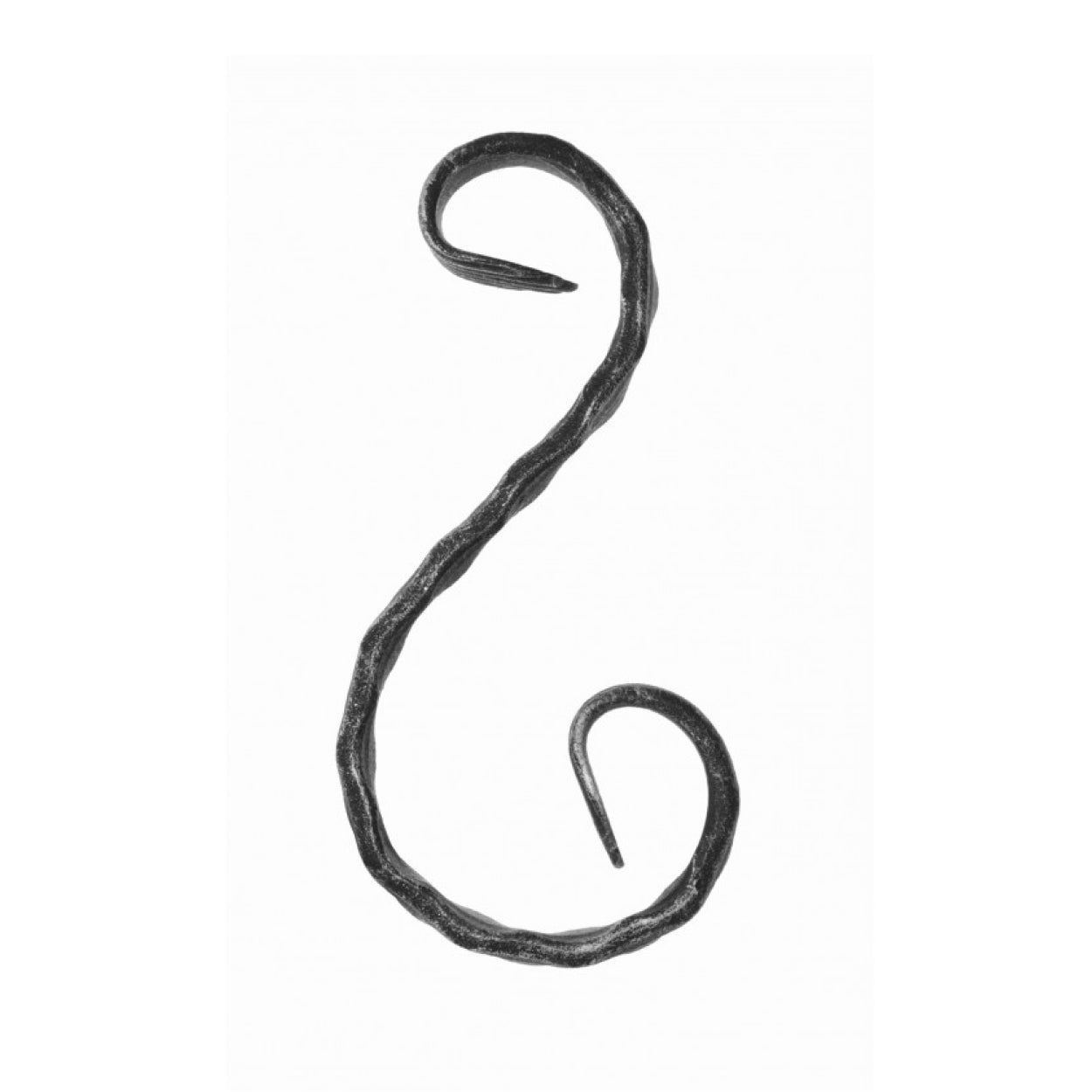 Element kuty, ozdobny, skrętny S 150x65 12x6, fakturowany