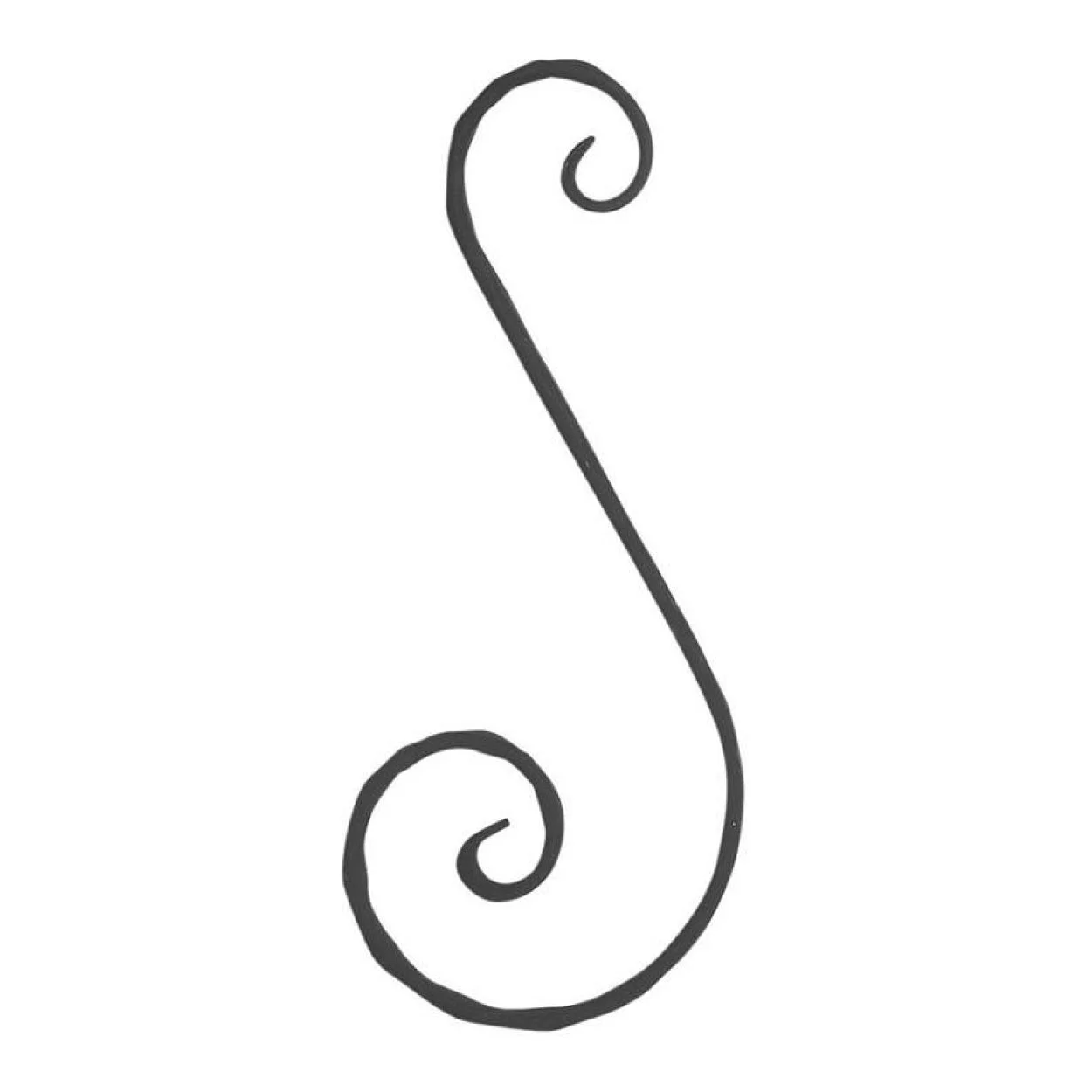 Element kuty, spirala S 300x120 12x6, fakturowany