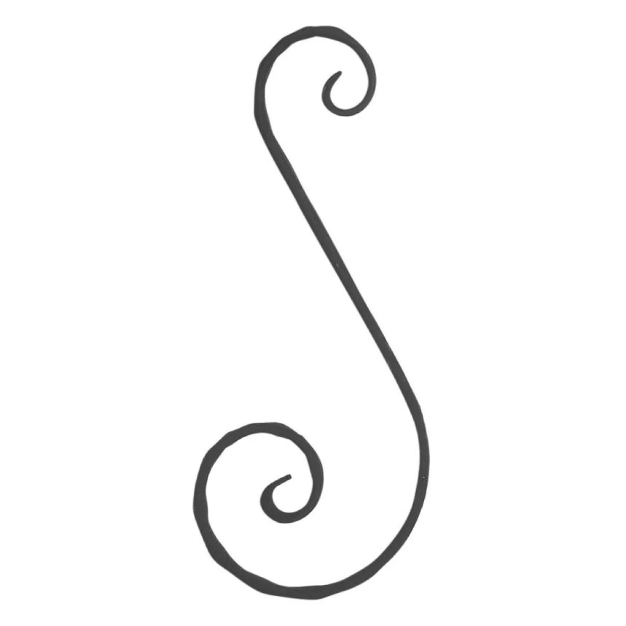 Element kuty, spirala S 330x130 12x6, fakturowany