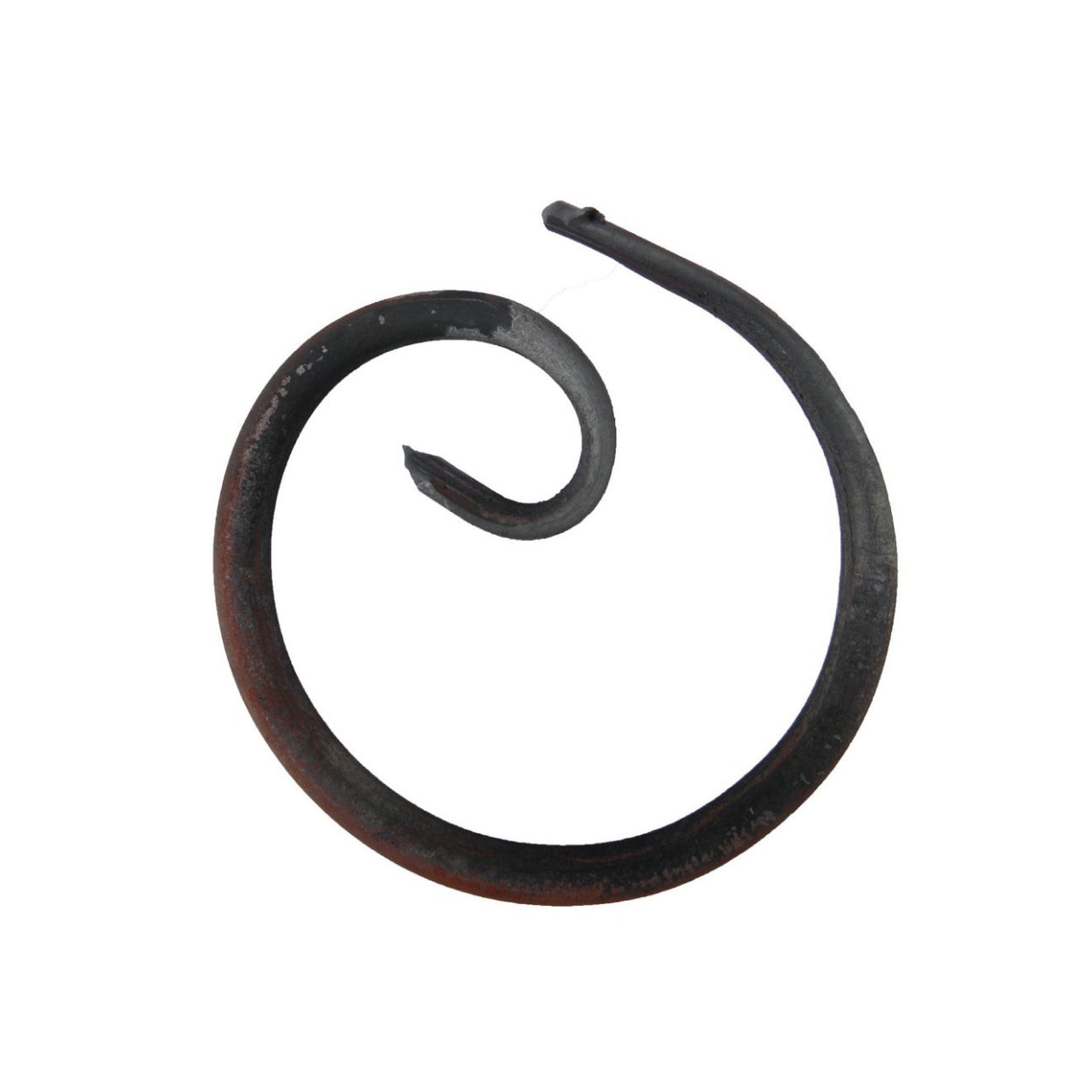 Element kuty ze stali, ozdobny O (okrągły, ślimak) FI 120 12x16