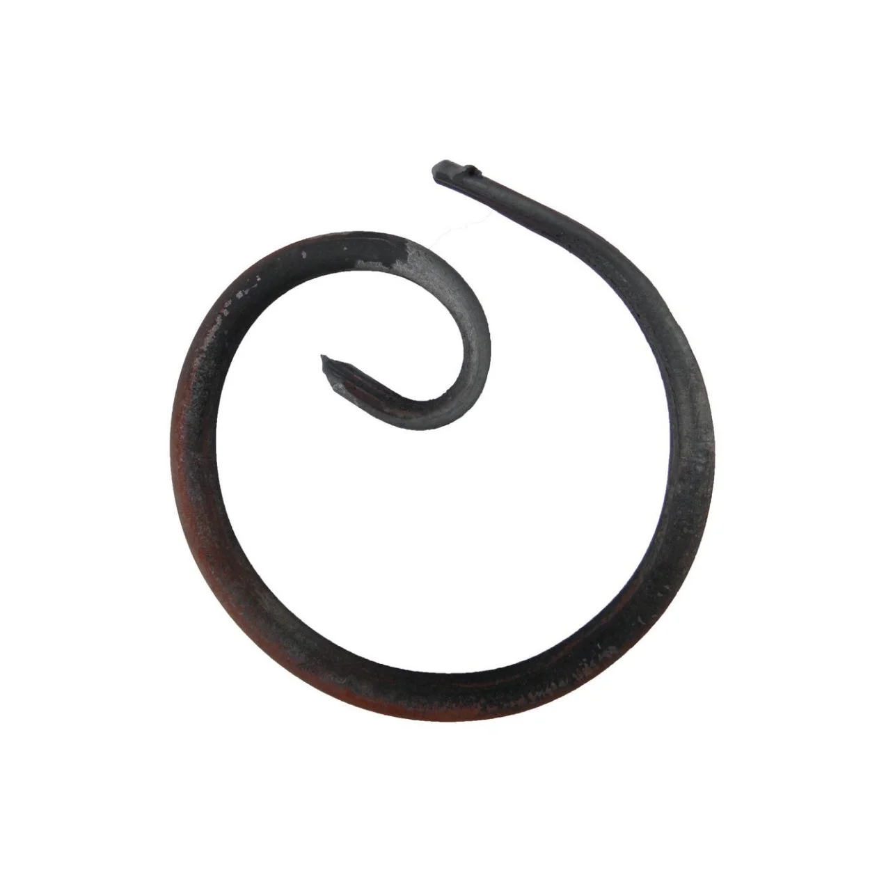 Element kuty ze stali, ozdobny O (okrągły, ślimak) FI 120 12x16