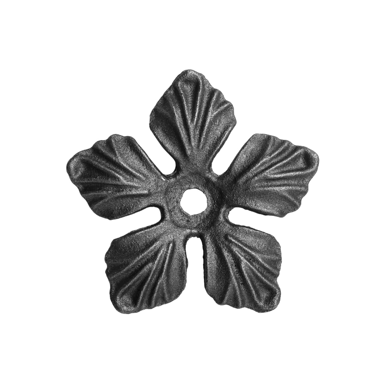 Element ozdobny kwiat ze stali fi90 do dekoracji bram, balustrad, ogrodzeń