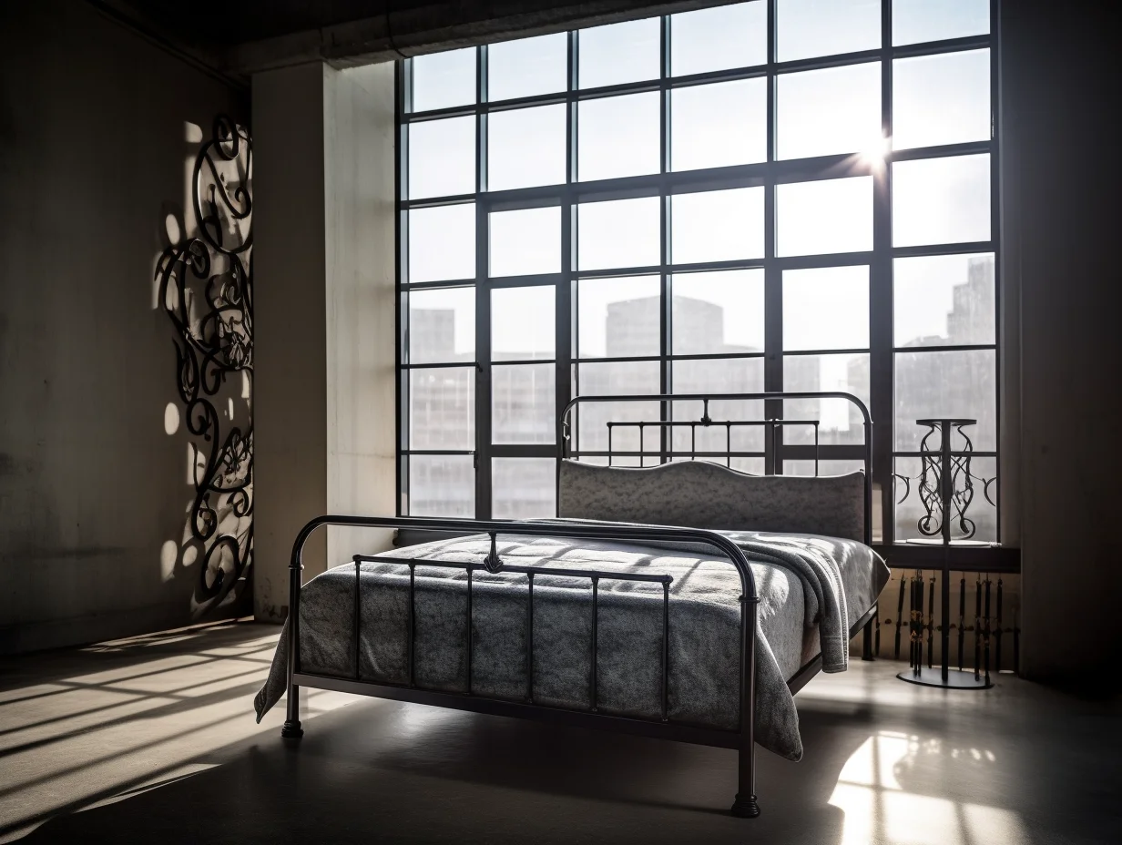 "Jarogniewa" - ekskluzywne łóżko kute