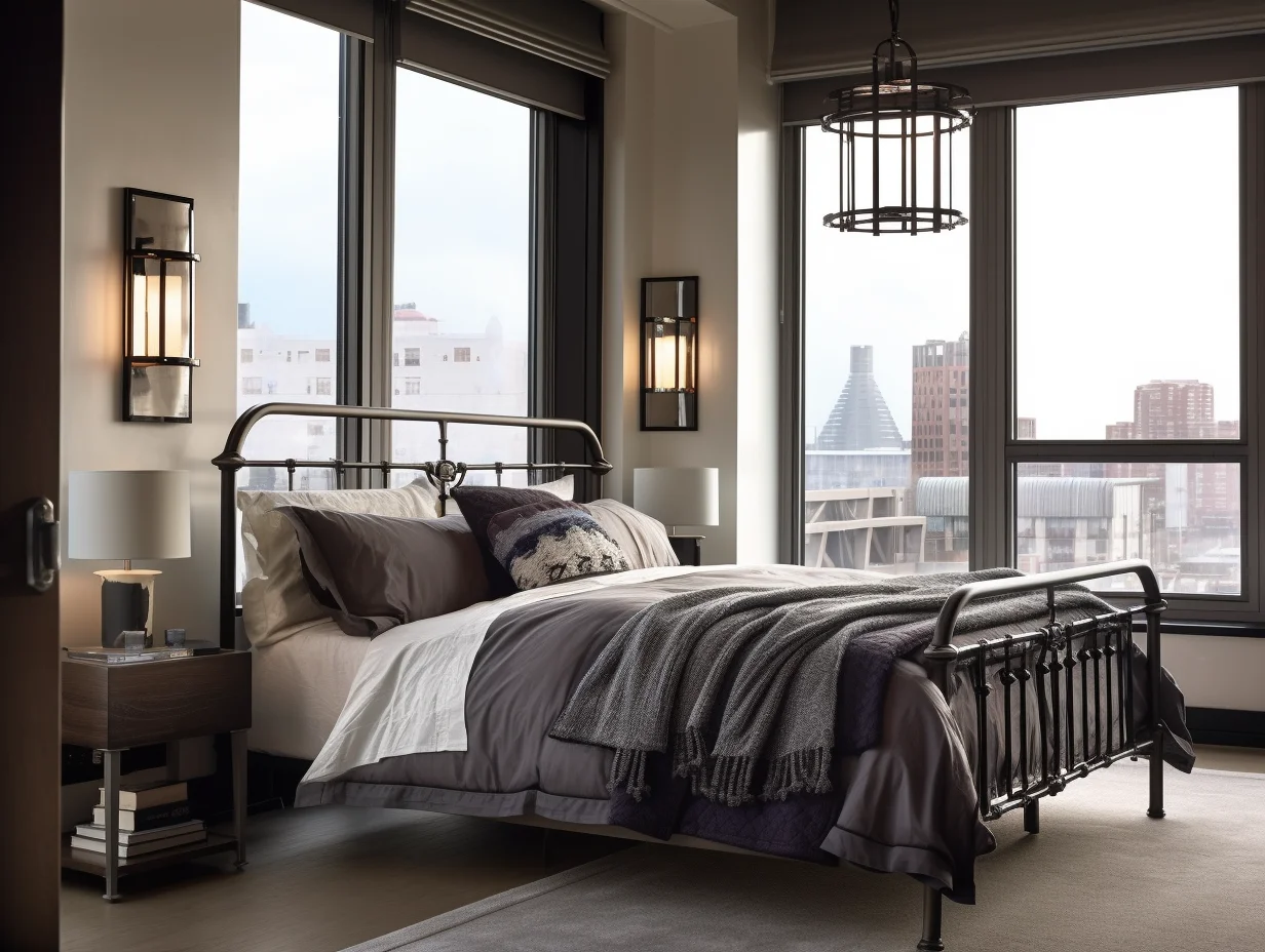 "Jarosława" - eksluzywne łóżko kute, stalowe