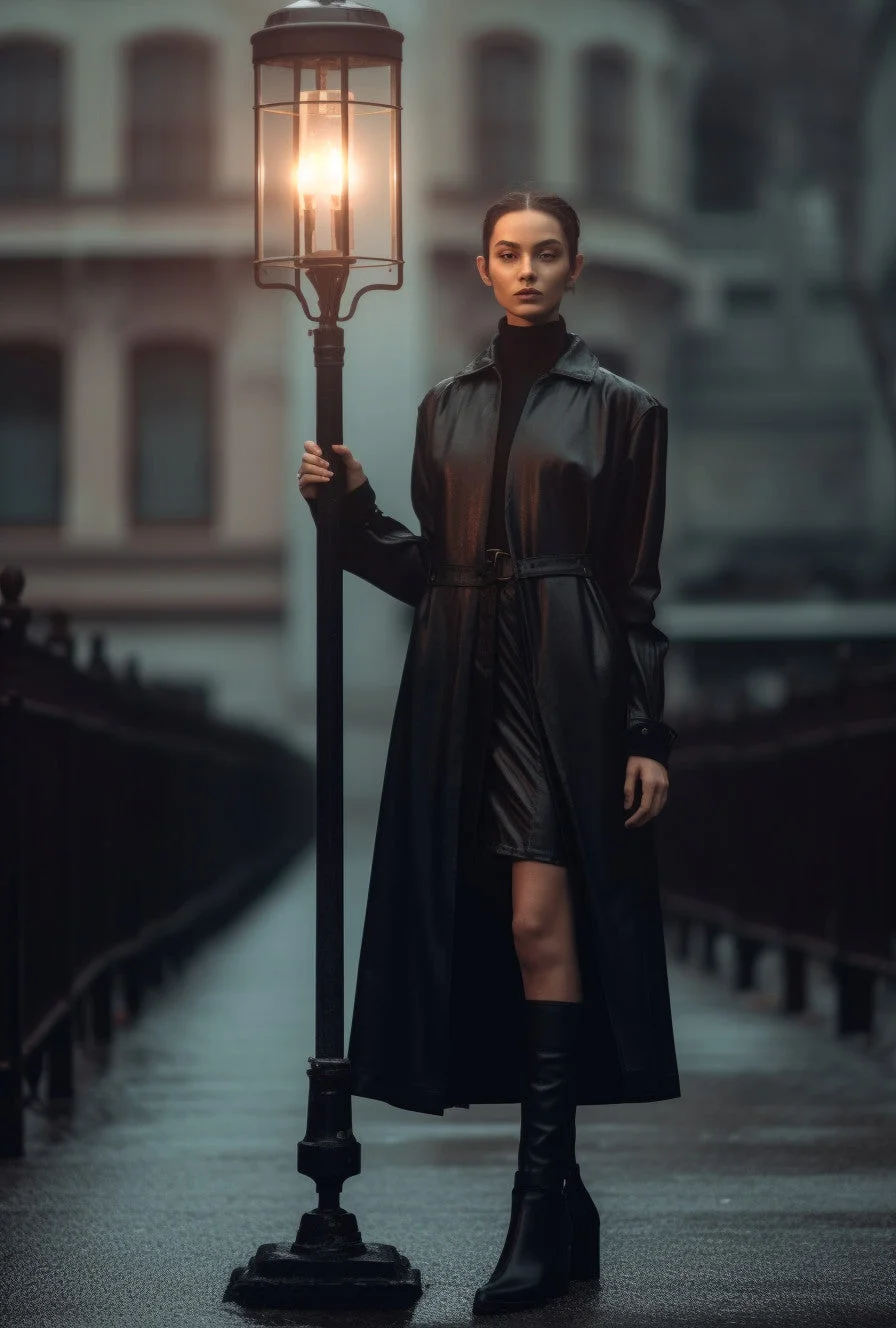 Latarnia uliczna, kuta na wymiar. Minimalistyczny design. - "Gardomir"