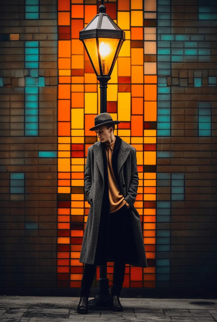 Latarnia uliczna ze stali na wymiar. Minimalistyczny design. - "Gnierat"