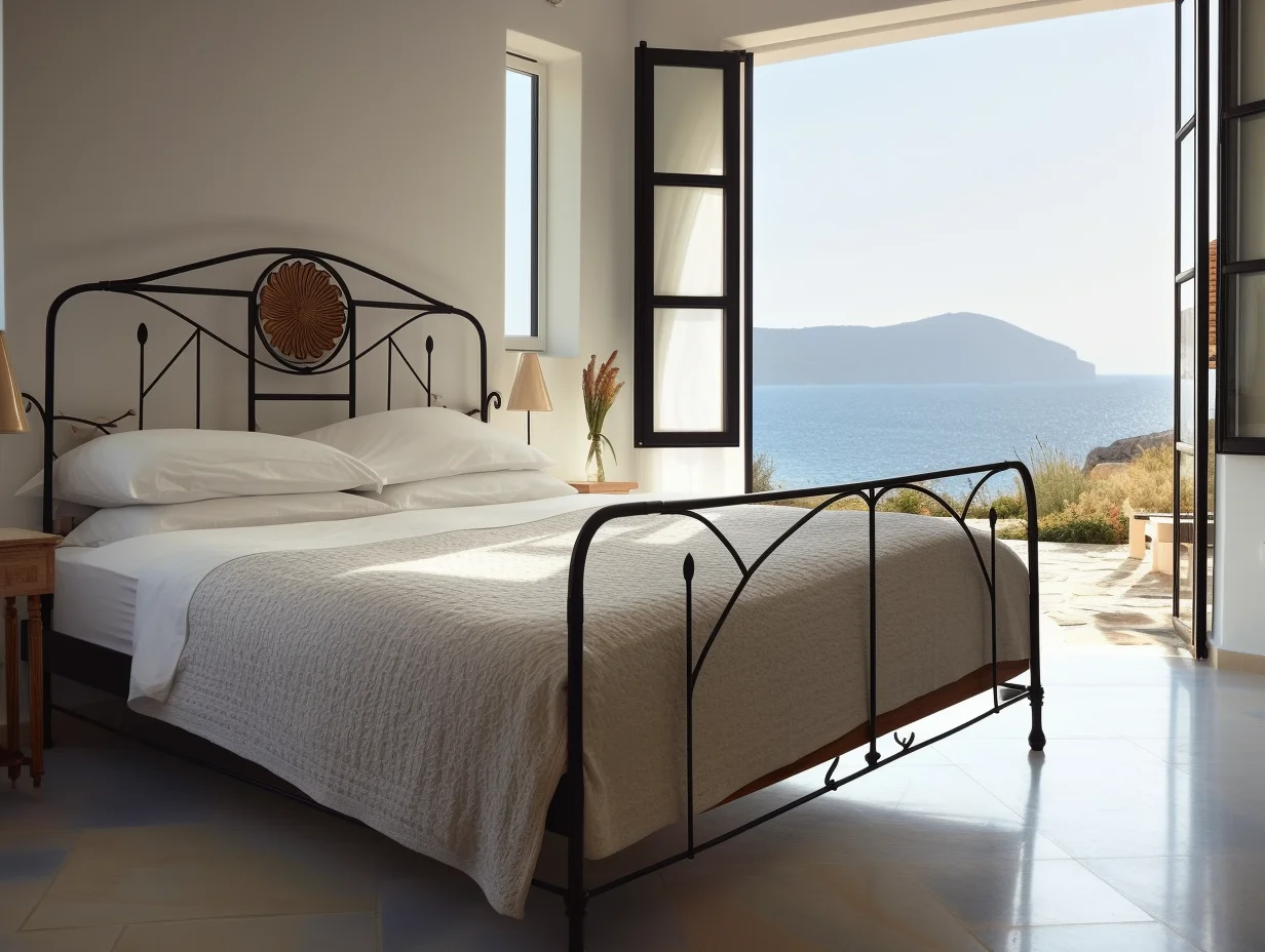 "Morzysława" - eksluzywne łóżko kute ze stali