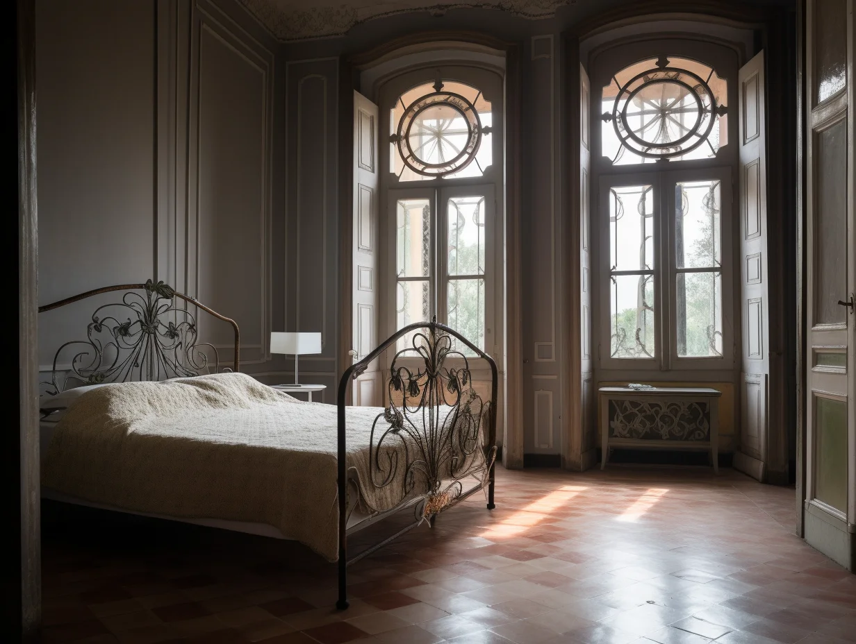 "Naczęsława" - eksluzywne, kute łóżko stalowe