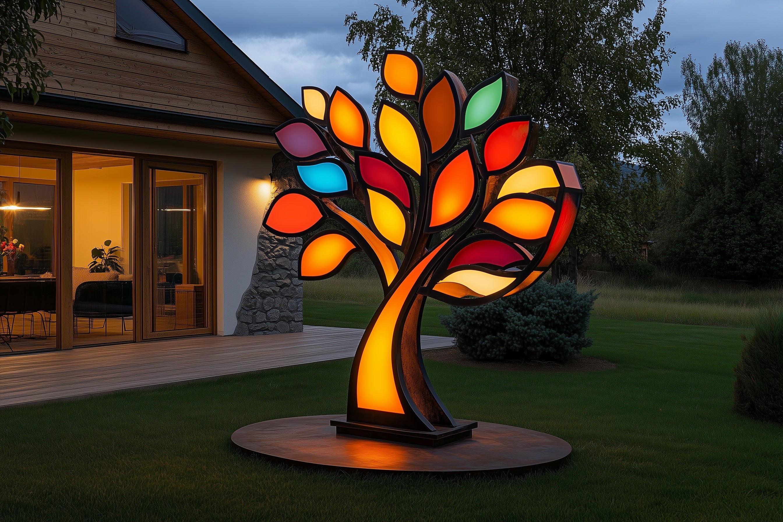 Obiekt "Genesis" – Rzeźbiarska Synteza Światła i Materii