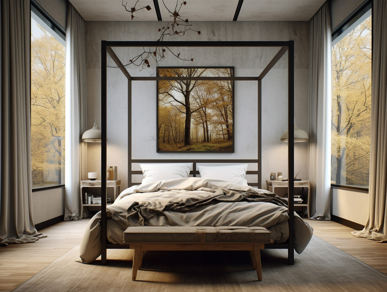 "Pękosława" - eksluzywne łóżko kute ze stali