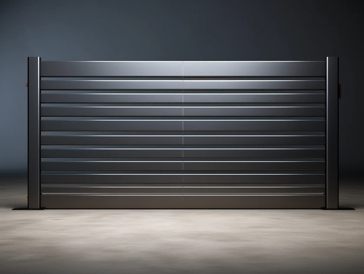 Przęsło ogrodzeniowe - oszczędny design