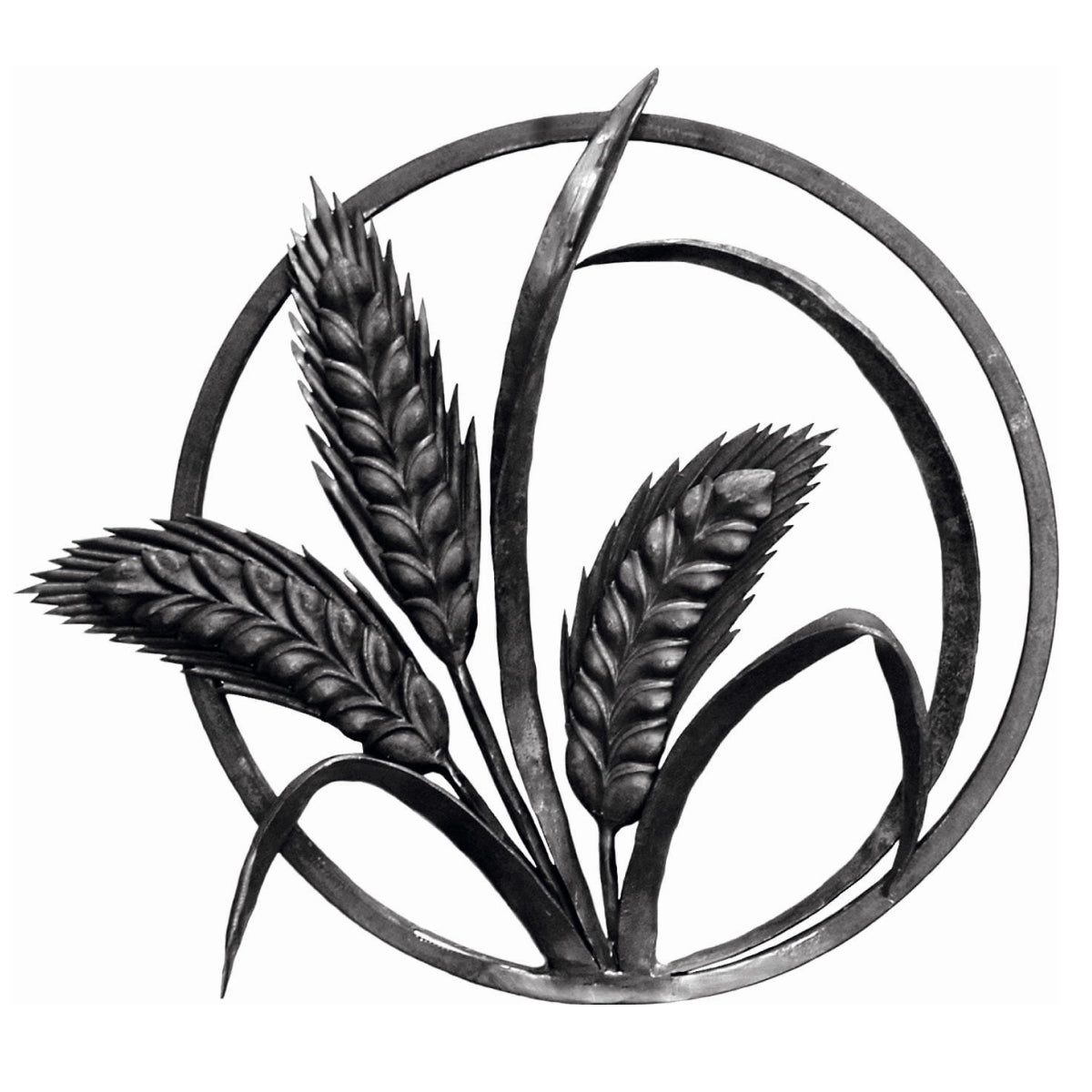 Rozeta dekoracyjna z metalu do balustrad ogrodzeń bramy metalowa kuta