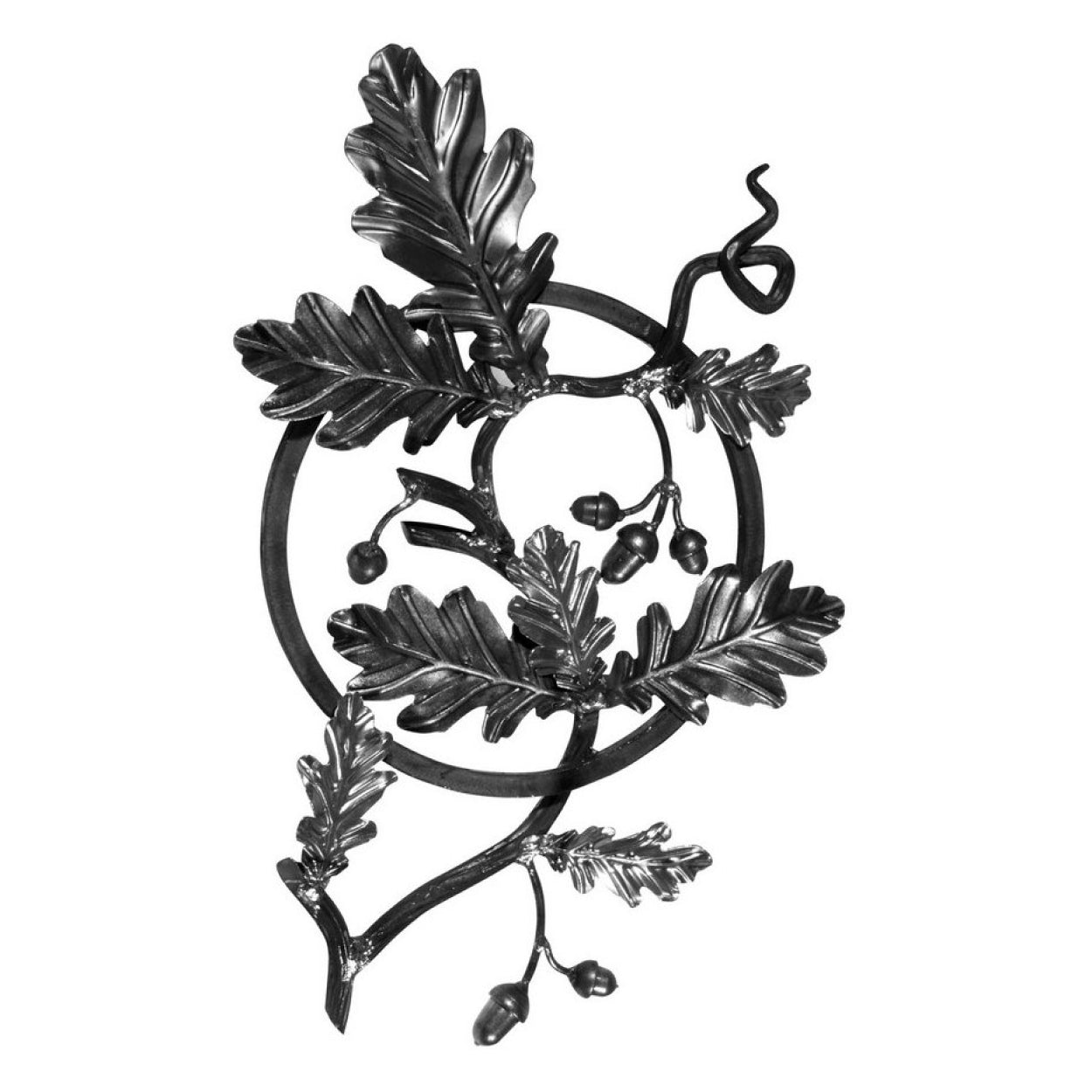 Rozeta kuta ze stali do bramy, balustrad, ogrodzenia