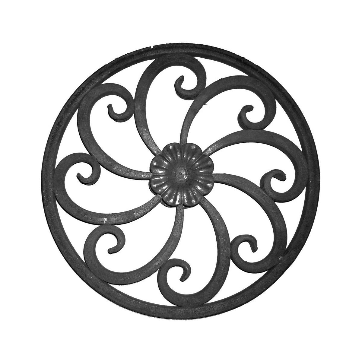 Rozeta ozdobna okrągła stalowa swarog słońce