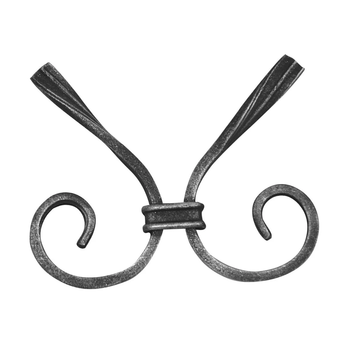 Rozeta ozdobna z metalu do bram, bralustrad, ogrodzenia.