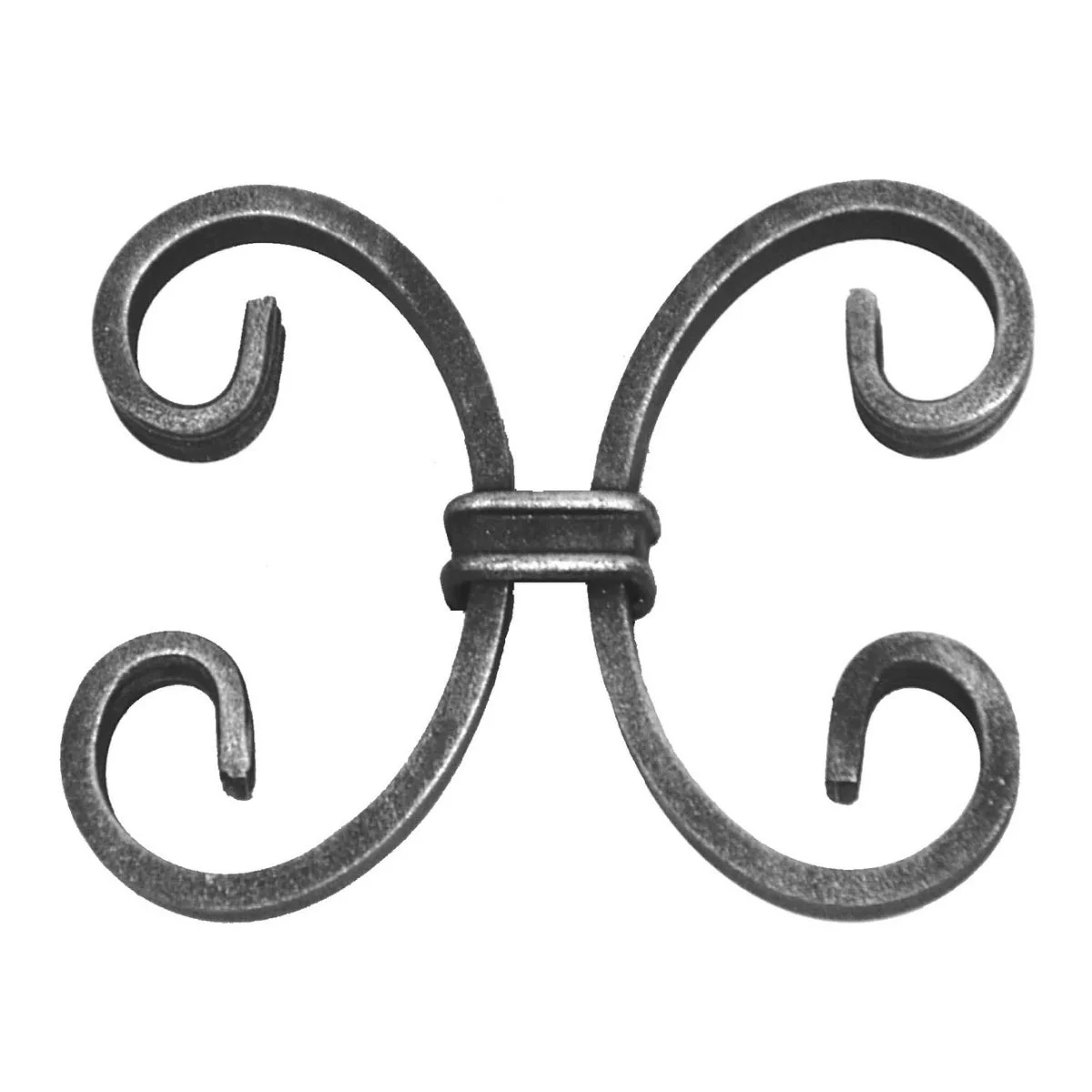 Rozetka ozdobna z metalu retro vintage dla kowalstwa