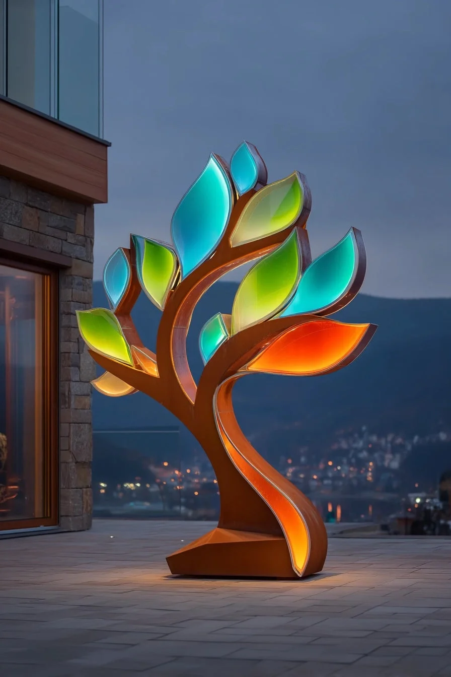 Rzeźba „Luminis Arbor” – Świetliste Drzewo Życia