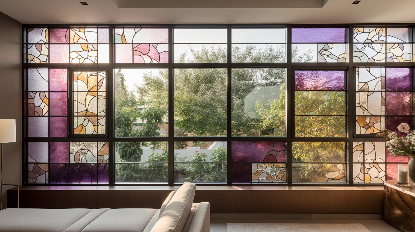 Witraż - "geometria"