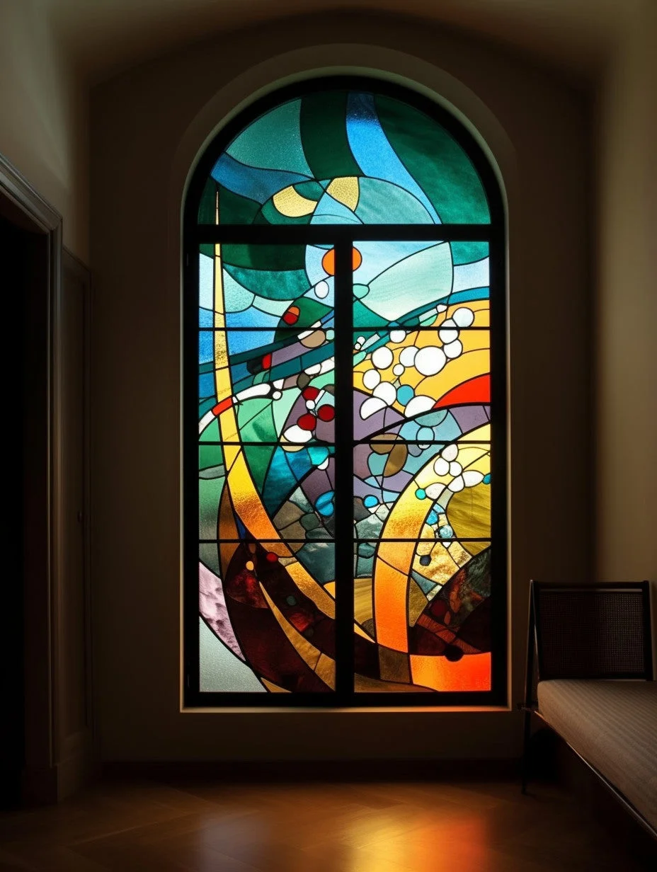 Witraż - "boski barwnik"