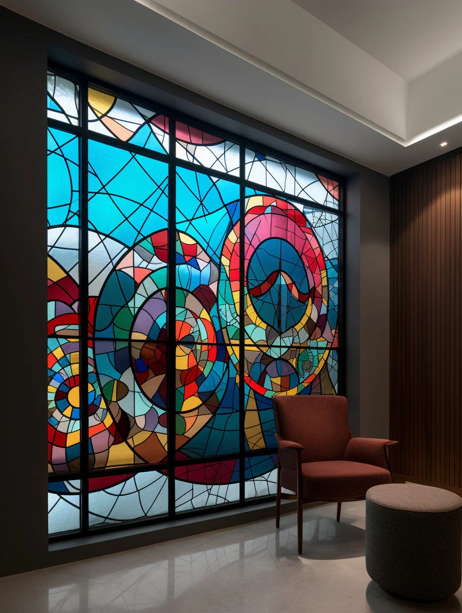 Witraż - "kolorowa kompozycja"