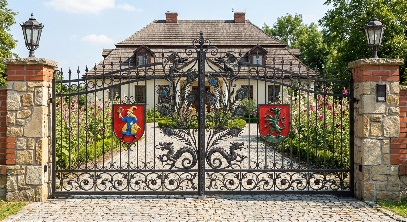 Brama Kuta 'Dziedzictwo Wawelu' – Królewski Majestat i Krakowska Tradycja